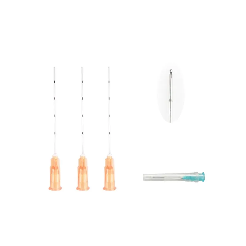 Injectable blunt tip needle micro cannula 16G 18G 21G 22G 23G 25G 27G 30G For Dermal Filler