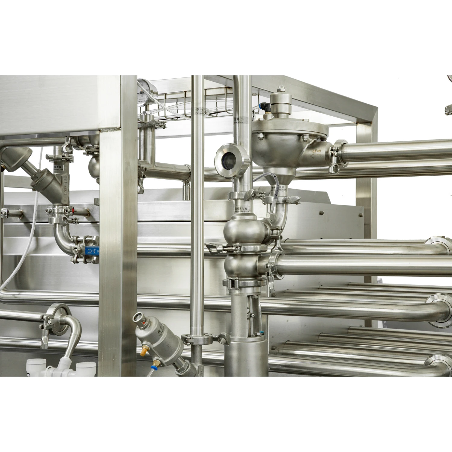 Uht Tubular Sterilizer Fruit And Vegetable Sterilizer Uht Milk Machine