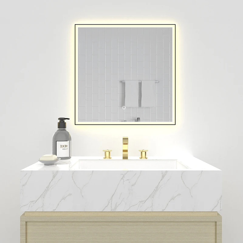 Wall Mounted Vanity LED Mirror Light With Defogger  Warm/Daylight Optional