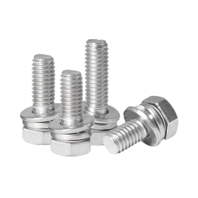 Standard ASME B18.2.1 18.2.2 316 304 stainless steel hex bolt and nut 3/16 size