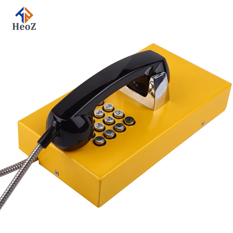 2022 Hot Sale Inmate Jail Visitation Prison Phones High Security Vandal Proof Telephones With Lcd Display