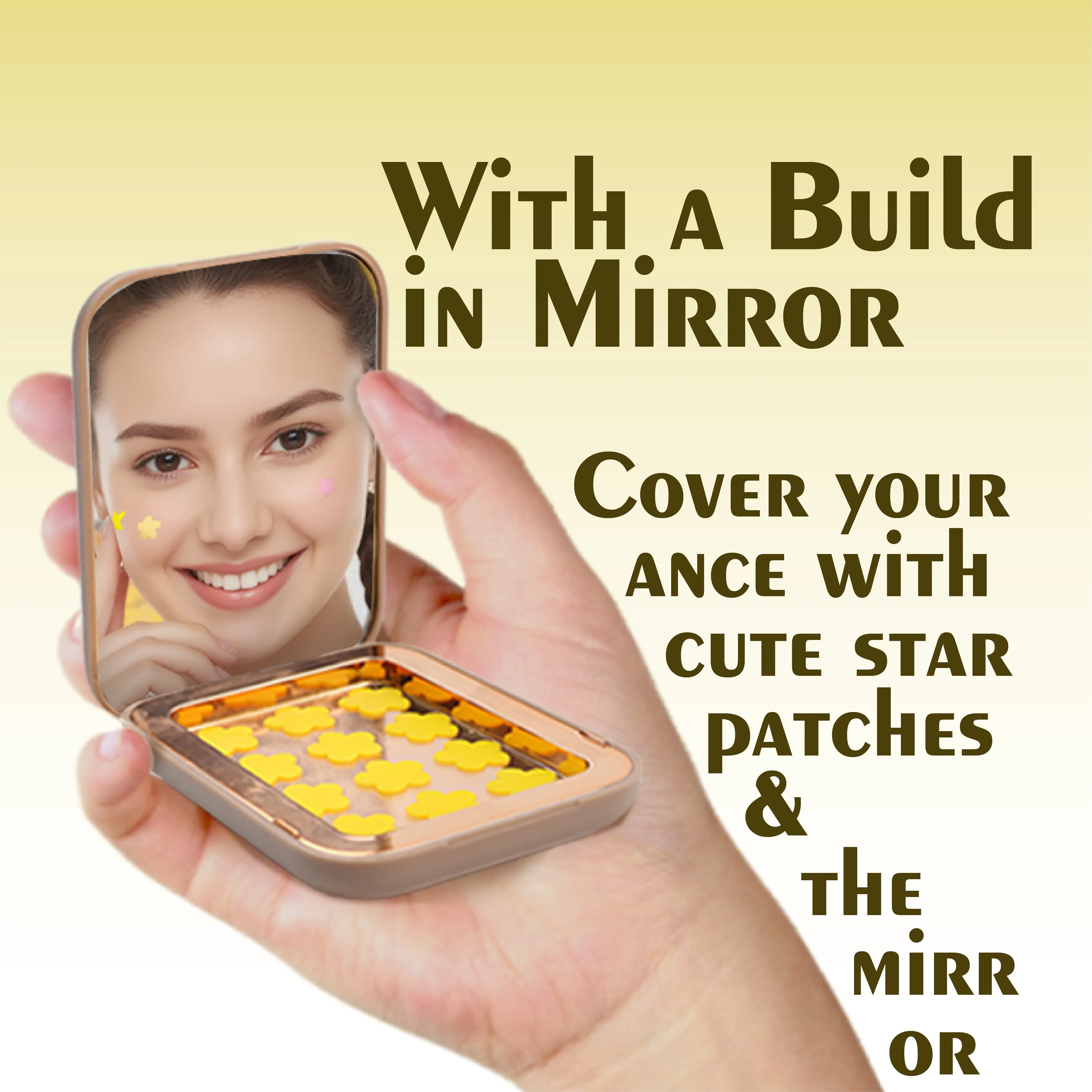 Discount ODM Pimple Patches Korean Personalized Mirror Box Pimple Patch For Face