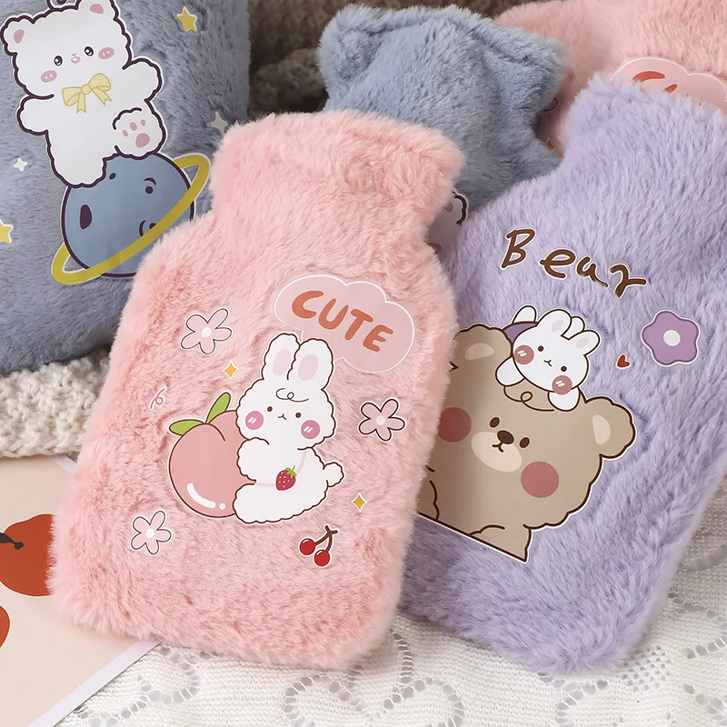 CDH36 Cold Winter Warmer Cute Hot Water Bag Plush Bag
