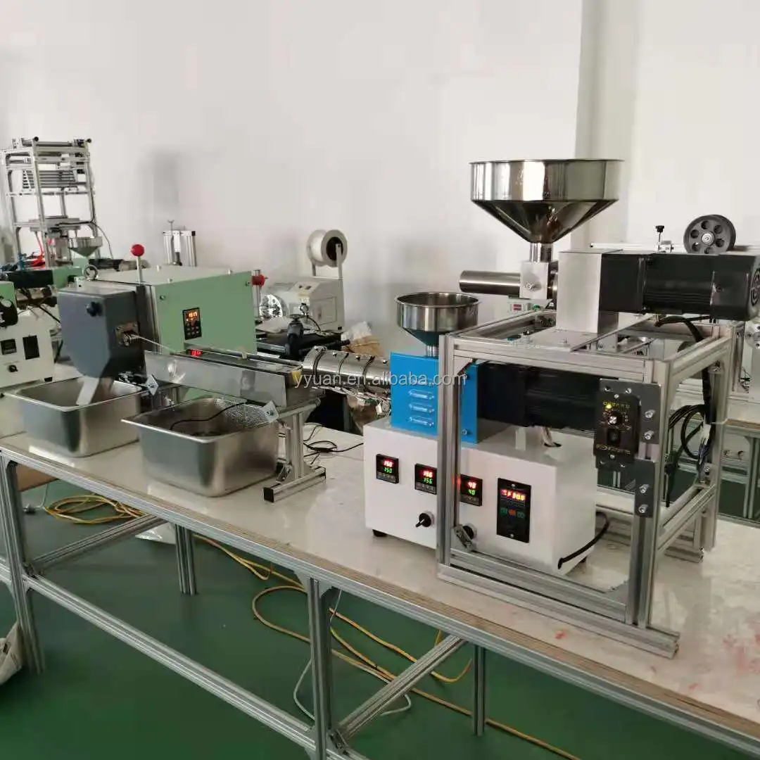 SJ35  Desktop Industrial Machinery Plastic Film Extruder Plastic Extruders Plastic Pellet Extruder