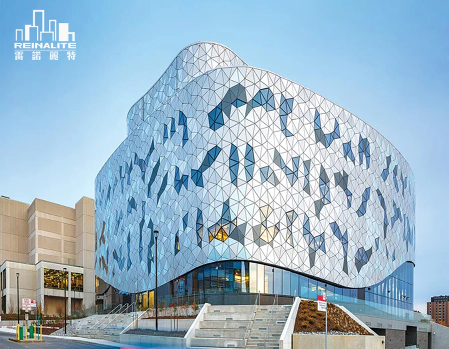 Building Cladding Materials Curtain Wall System Exterior Architecture Facade Cladding For Decoration