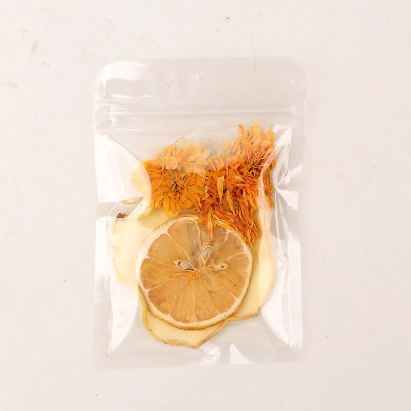 Dried fruit Packs Slimming Mixed Flavor Natural Herbal Dried Fruit Slice Sachet Lemon Orange Fruit Herbs Flower Tea Pouch