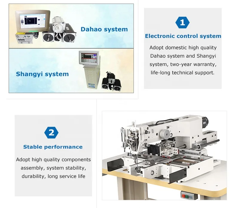 Automatic  Leather Bag Shoe Glove Sewing Machine Industrial Computer Pattern Sewing Machine 3020 For Gloves