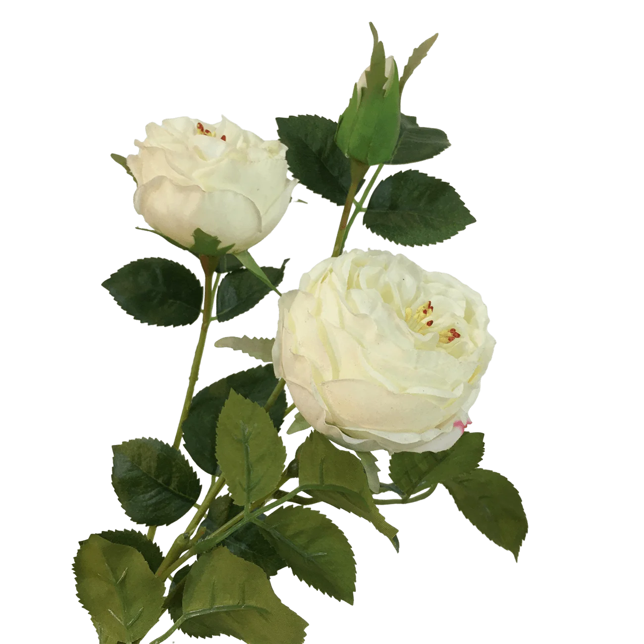Senmasine Silk Rose Flores Real Touch Floral Artificial Flowers 3 Head Tea Roses For Home Centerpiece Decoration