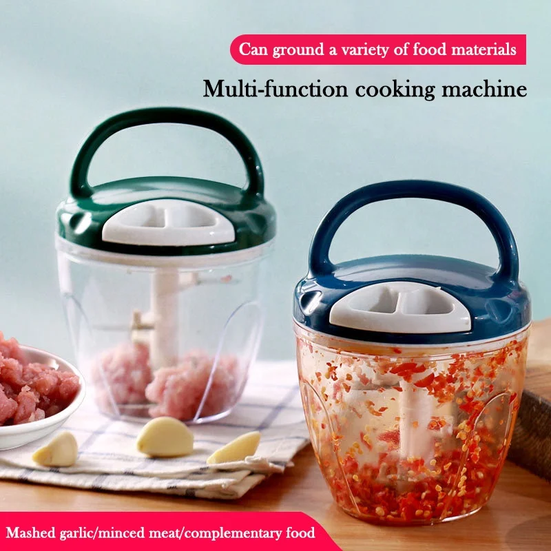 Portable Speedy Pull The Garlic Masher By Hand Multi-Function Kitchen Gadgets Onion Chopper