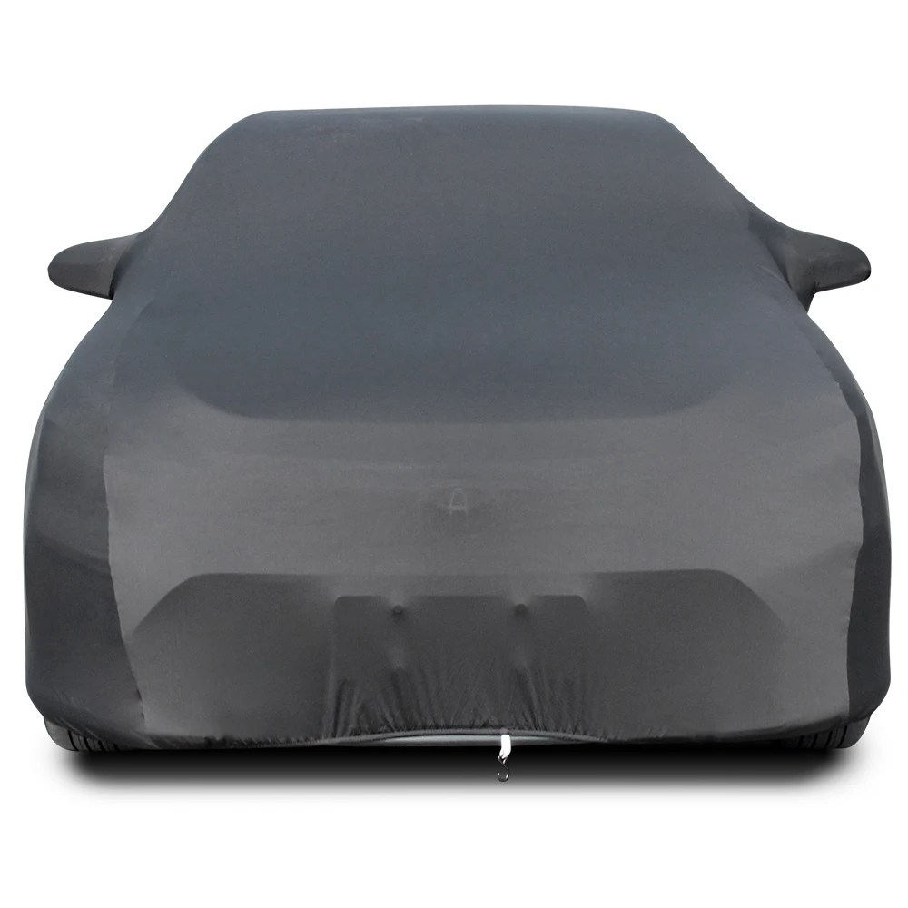 Satin Stretch garage fabric universal auto shelter body  car accessories auto canvas car covers