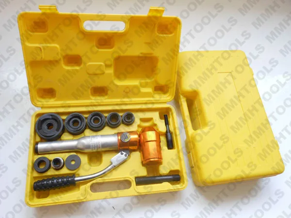Hydraulic hole punch driver TPA-8 Jeteco tools quality hydraulic knockout hole punch tool with round hole dies set