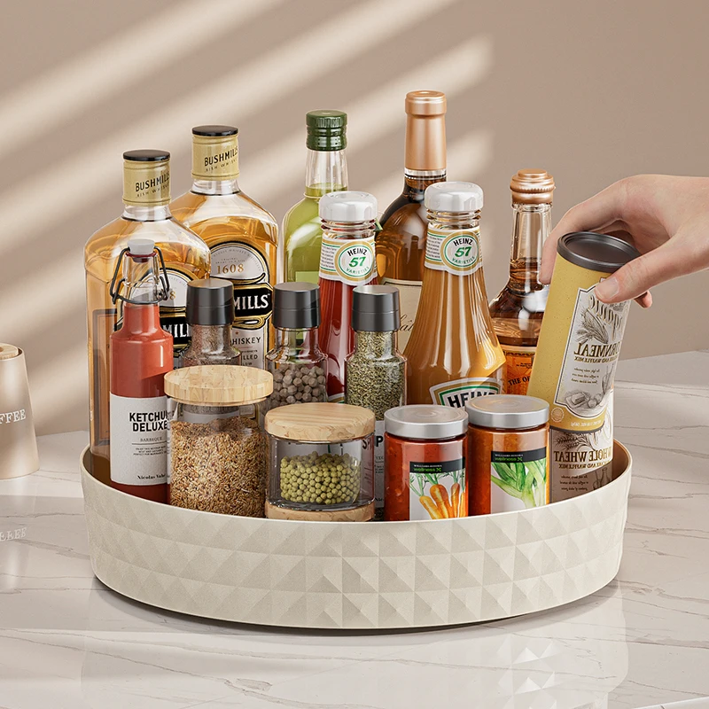 Desk Organizer 360° Rotating Storage Organizers Desktop Holder