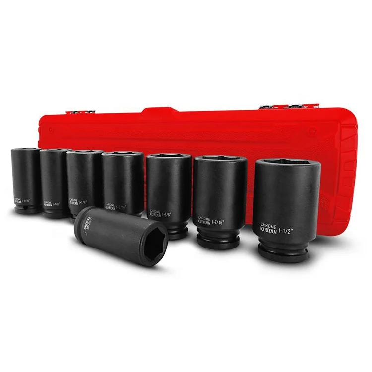 Auto Repair Hardware Universal Tool Kit Pneumatic Tire Protection Long Sleeve Tools Wheel Deep Impact Socket