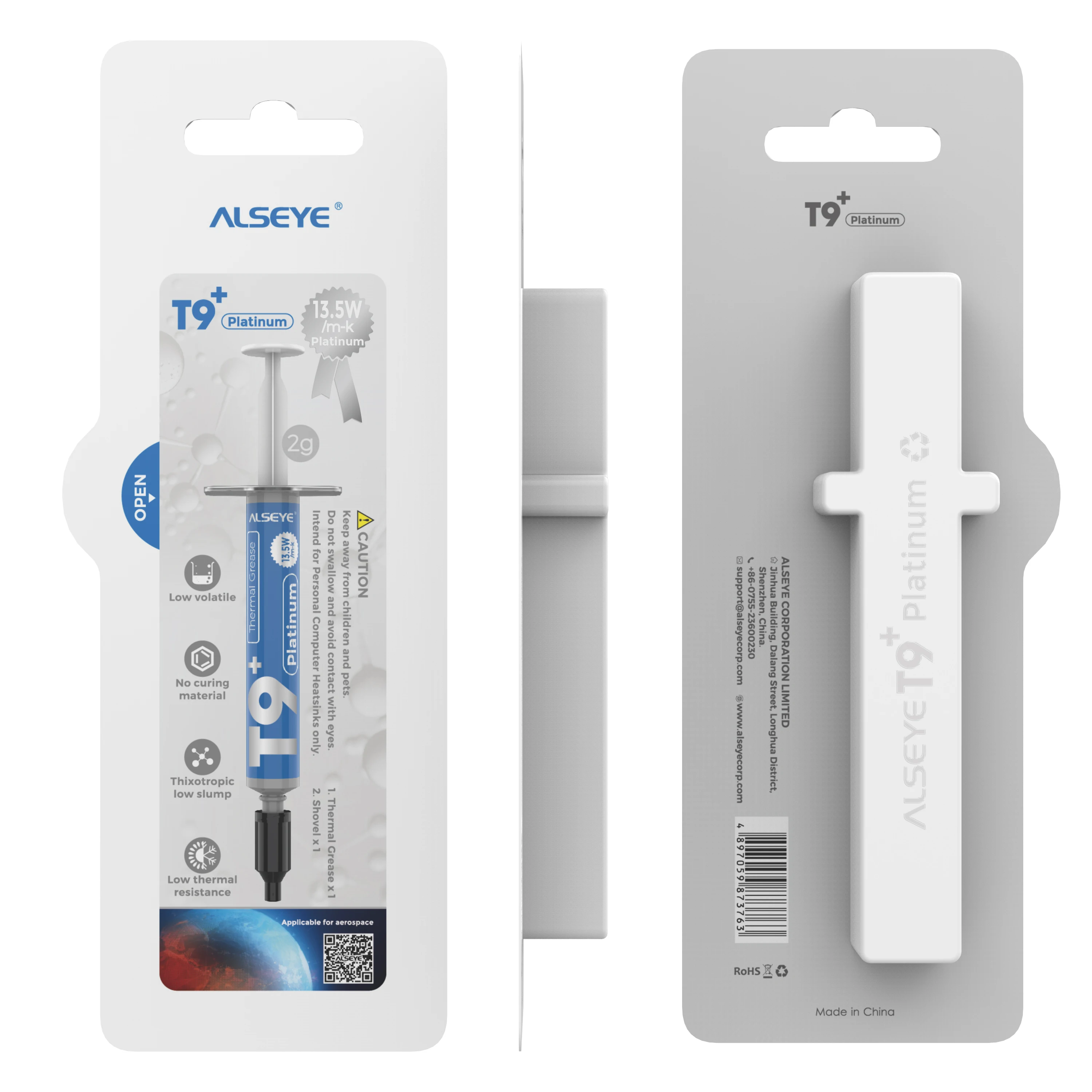  Охладитель для ЦП Alseye T9 + Platinum Edition с высокой проводимостью 13 5