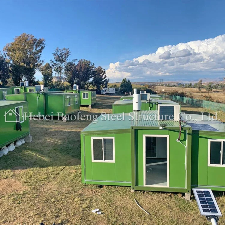 Economical prefabricated resort in folding container homes labour camp house design in nepal storage shed