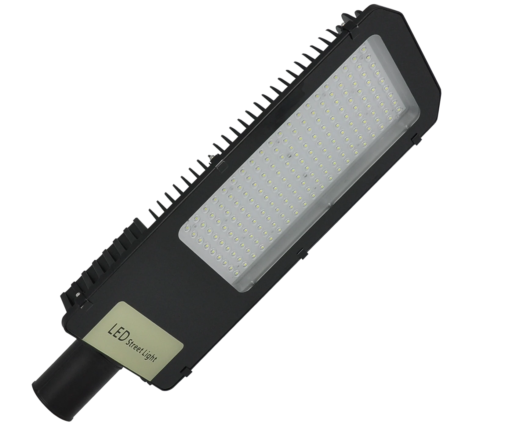 Outdoor lighting road lamp die casting Aluminum housing 5 years guarantee heavy heat sink with lens tempered glass street light