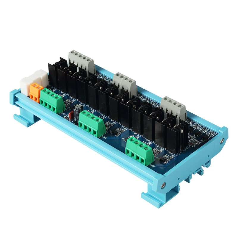 Customized 12-Channel PLC DC Amplifier Board Output Power Board Diaphragm Isolation Original MOS Tube with Heat Protection