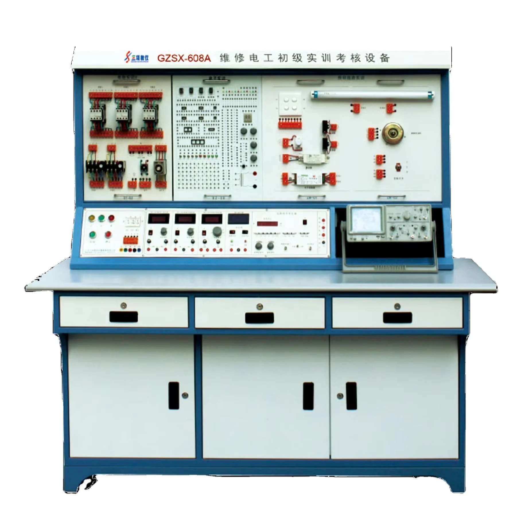 Hot Sale Electronic educational equipment Maintenance of Intermediate Electrician Training and Assessment Equipment