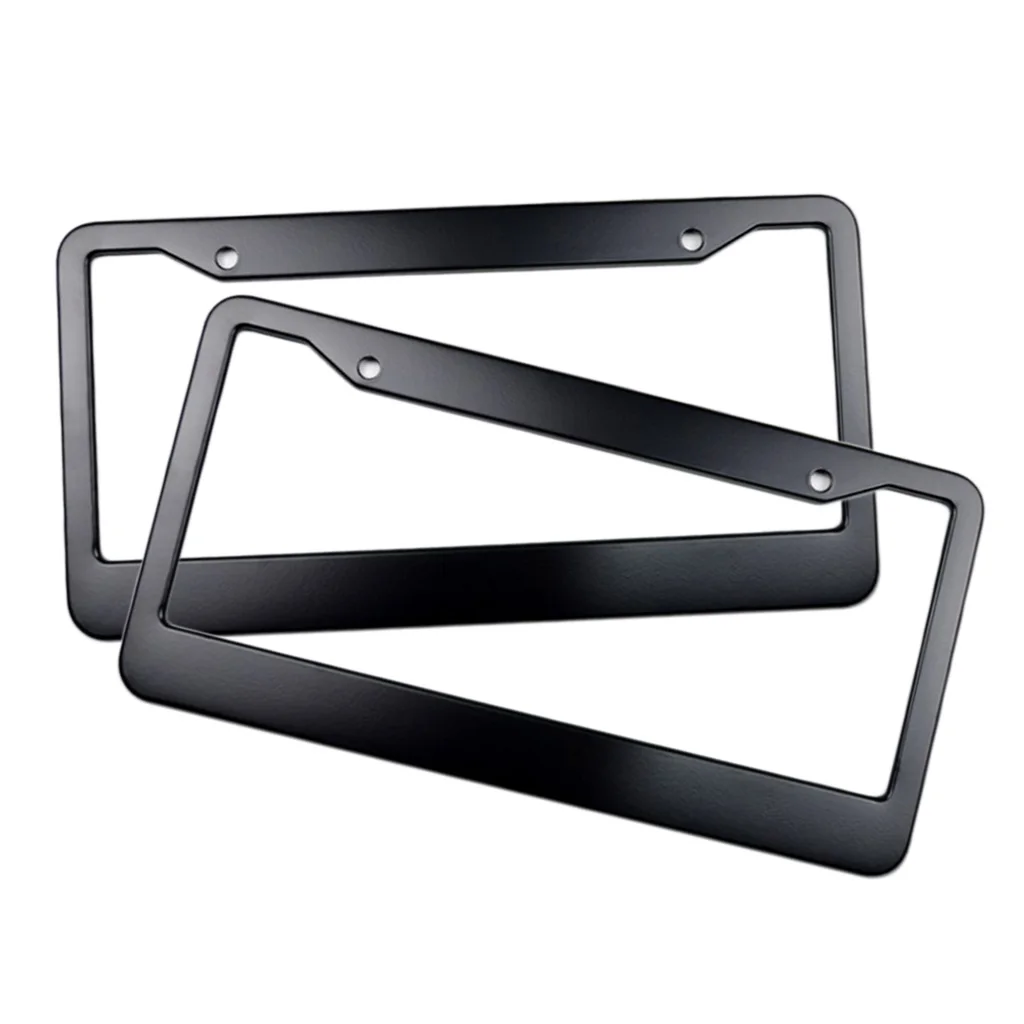 High Quality Motorcycle License Plate Frame Custom License Plate Frames Wholesale For Usa Canada