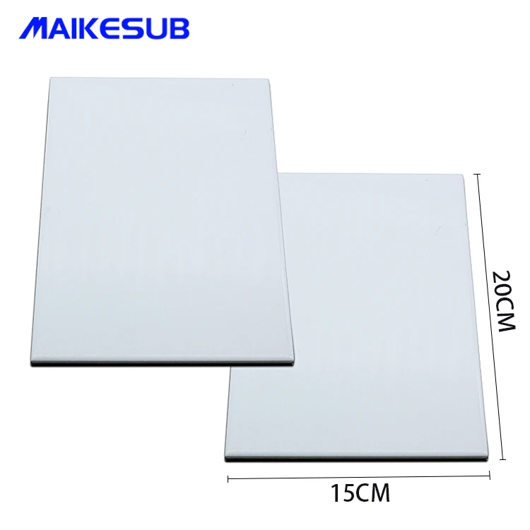 15 * 20cm blank customizable image sublimation ceramic tile