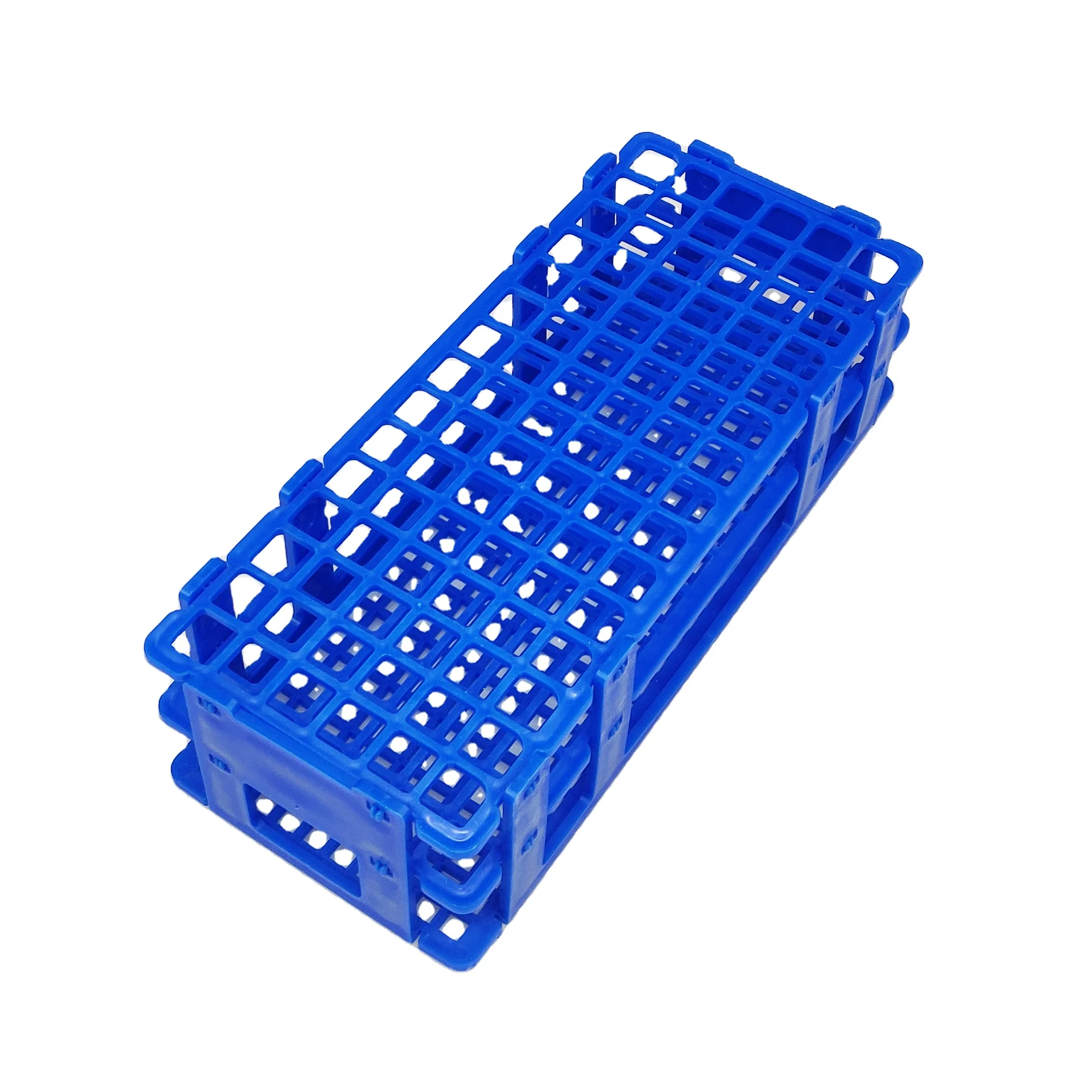 Laboratory Multipurpose Plastic 13mm/16mm/20mm/25mm/30mm Assembly Test Tube Rack Holder Detachable Test Tube Display Rack Stand