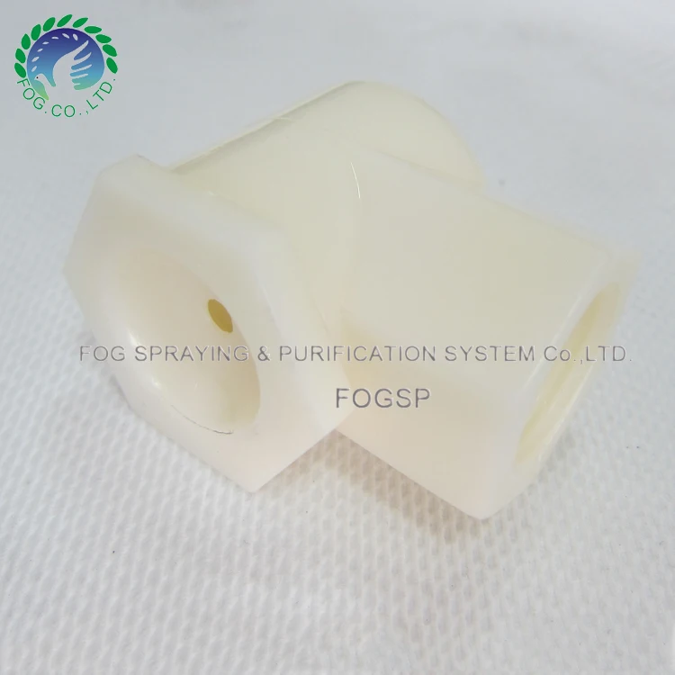Cooling Tower PVC Plastic Nozzles , Gun Type Spray Nozzle