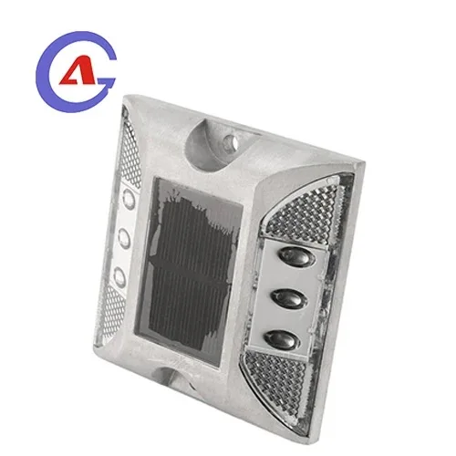 Flashing Light Led Driveway Markers Solar Aluminum Reflective Road Stud