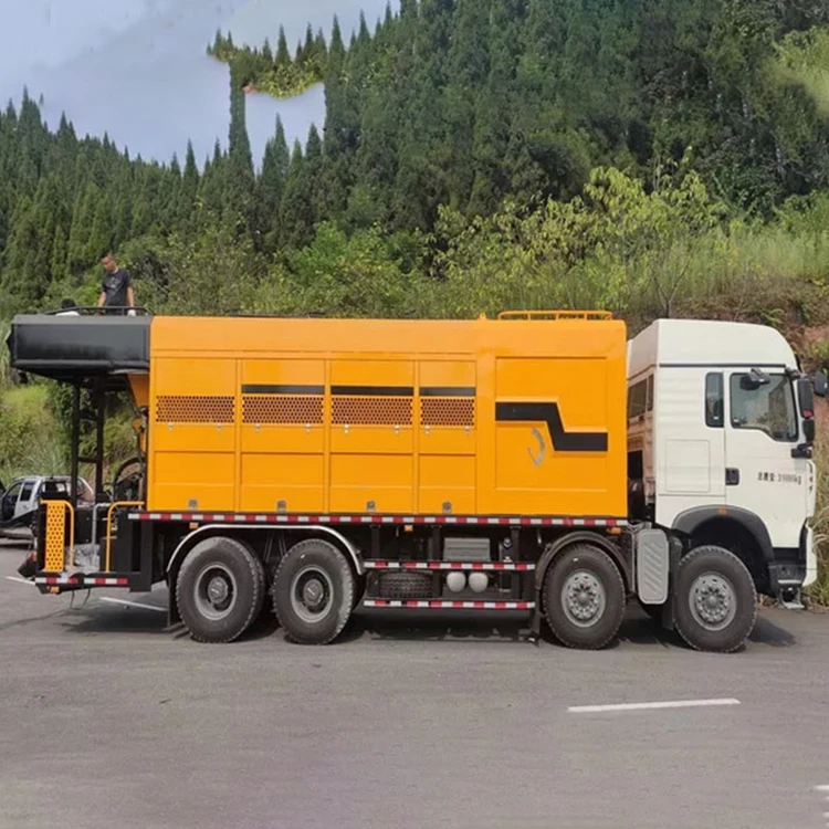 Asphalt Pavement 10m3 Road Micro Surfacing Slurry Sealer