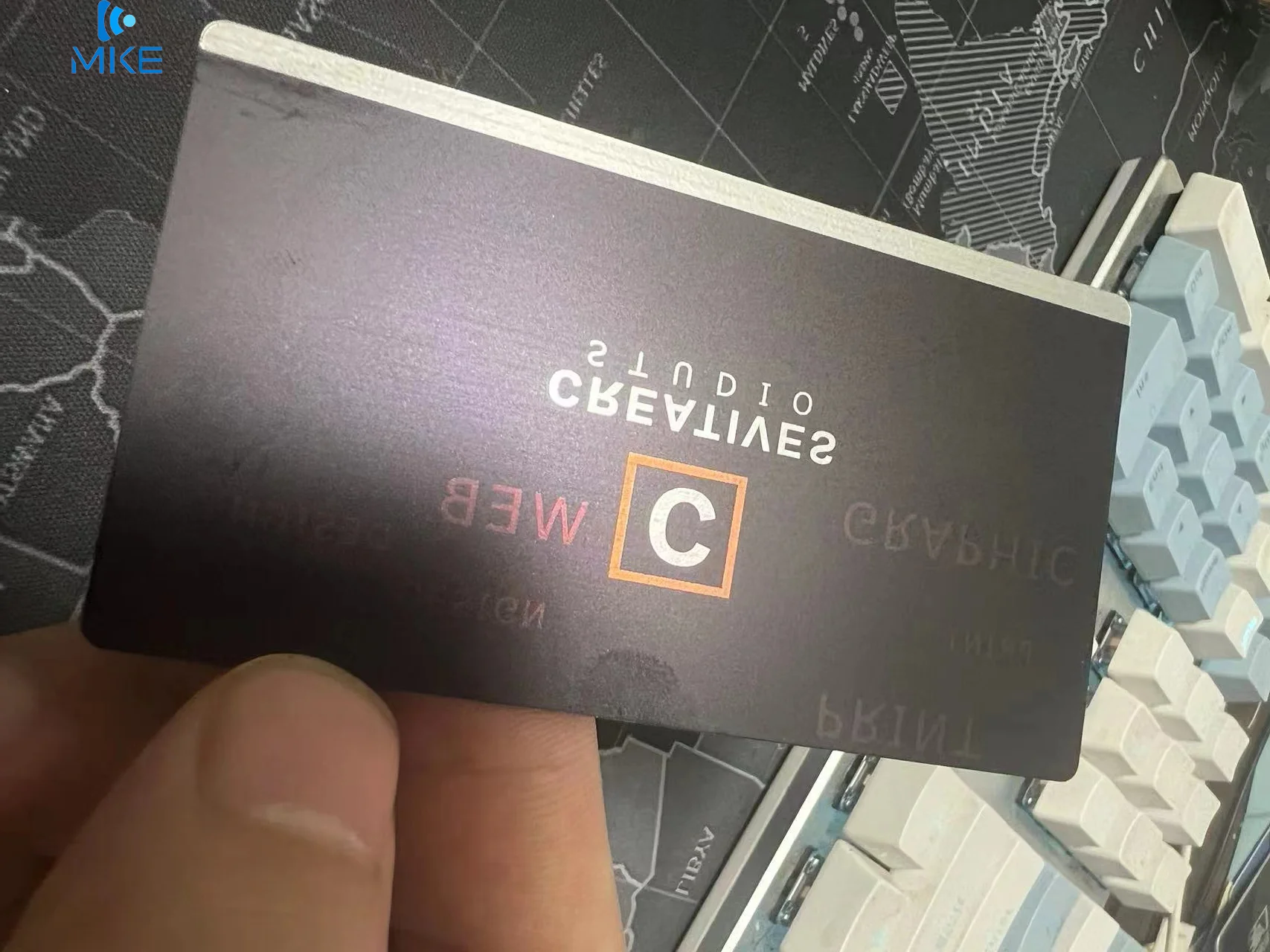 Short range identification 0.8mm thin 125khz TK4100 contactless PVC rfid card with unique ID