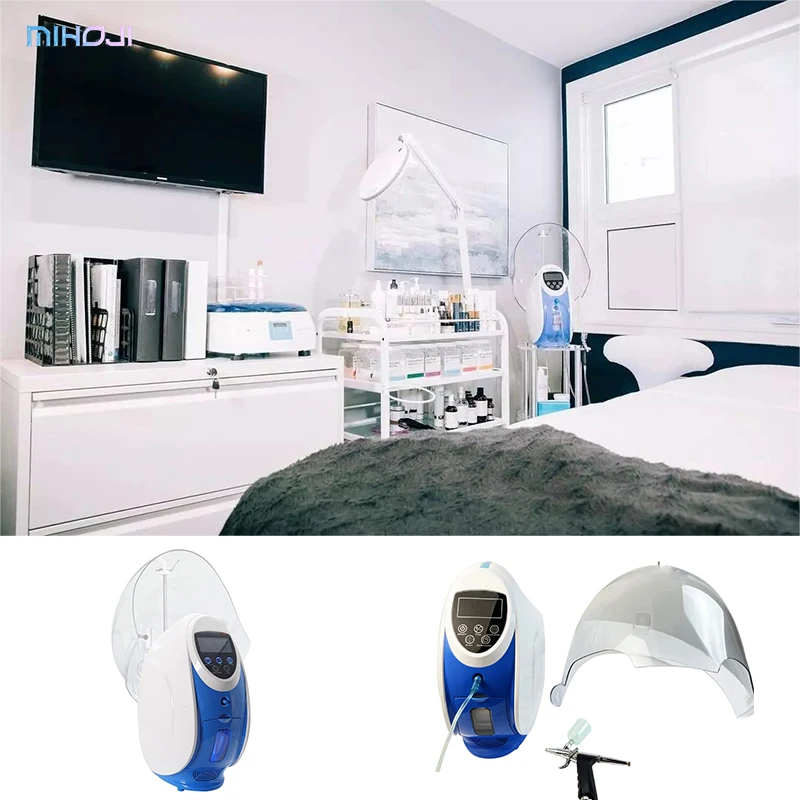 Oxygen Facial Spray Machine Skin Rejuvenation Whitening Otoderm Oxygen Facial Therapy O2toderm