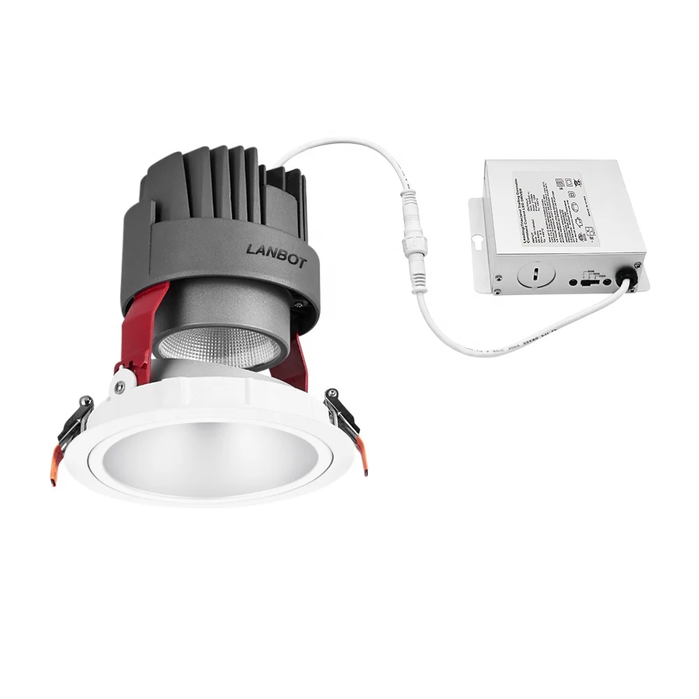 ETL CE FCC Airport Station Hotel Dimmable Surface Mounted Led Ceiling Light Downlight