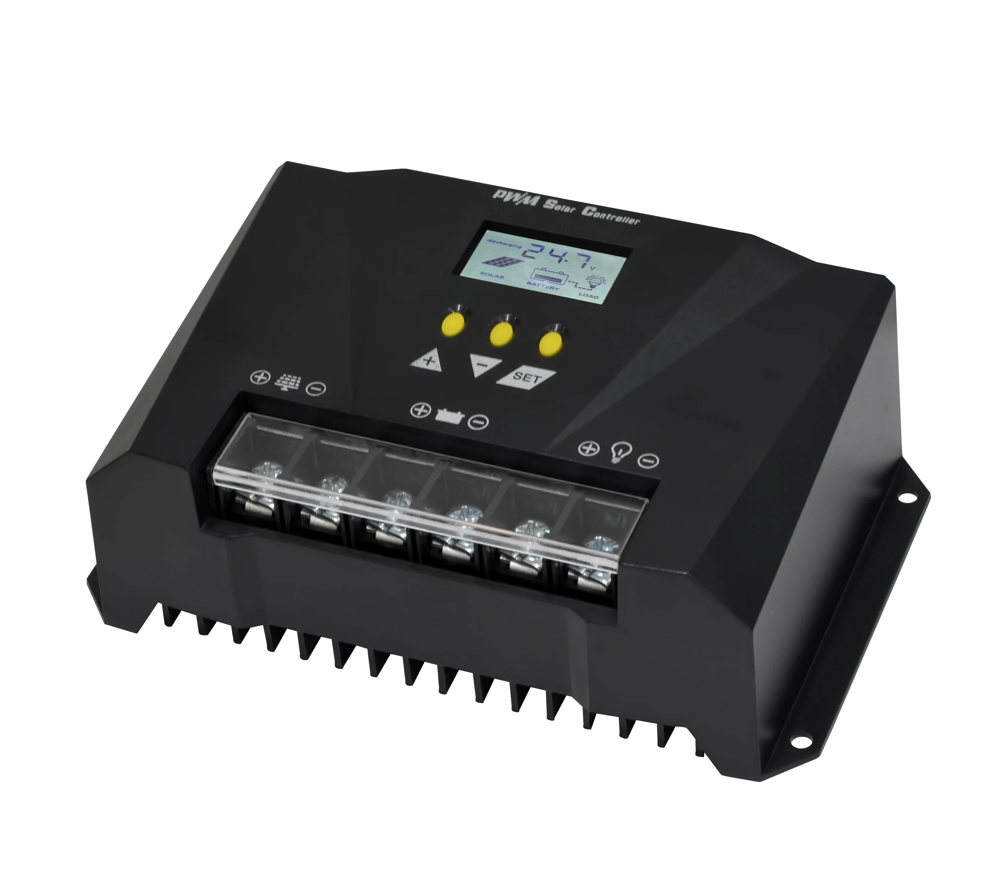 Pwm 12v 24v 48v solar charge controller 12 volt 20 amp