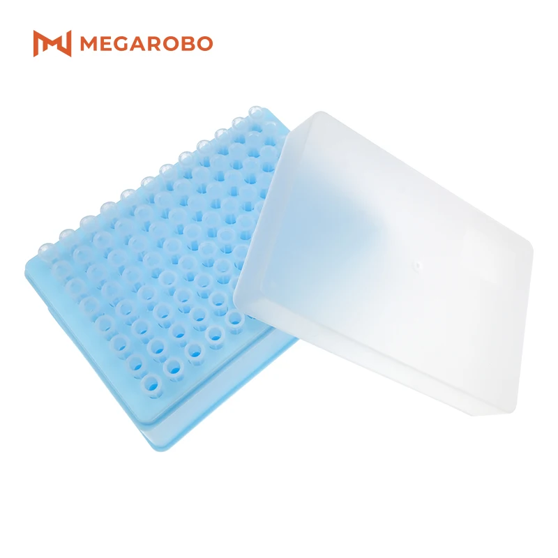 Megarobo 50uL 250uL 1000uL 1250uL одноразовый лабораторный микропластиковый фильтр пипетки наконечники