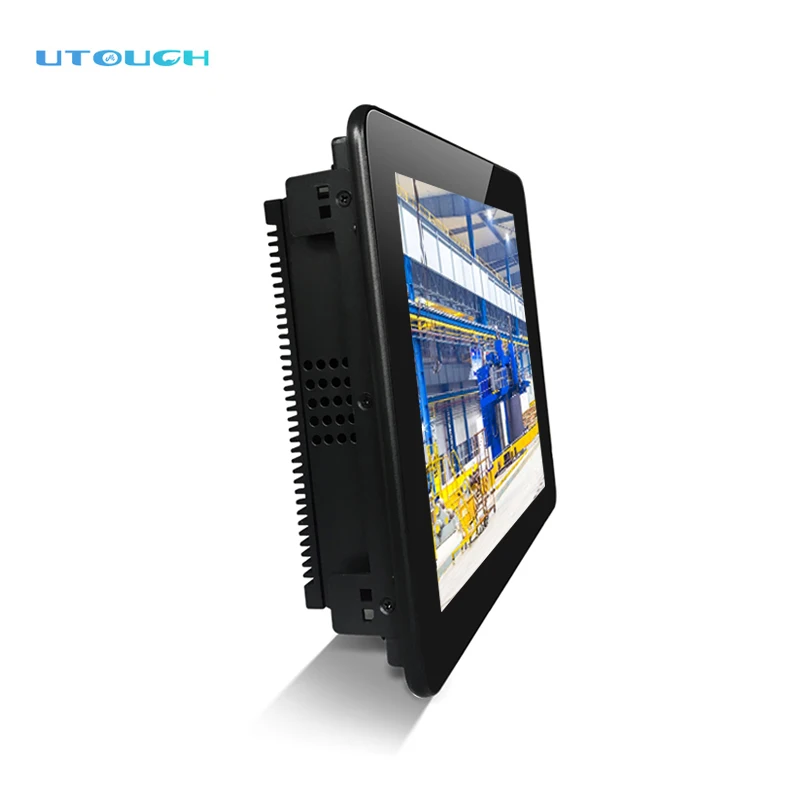 10/12/15/17/19 дюймов 10 точек Водонепроницаемый IP65 емкостный все в одном промышленный сенсорный экран панель ПК Планшет для линии автоматизации