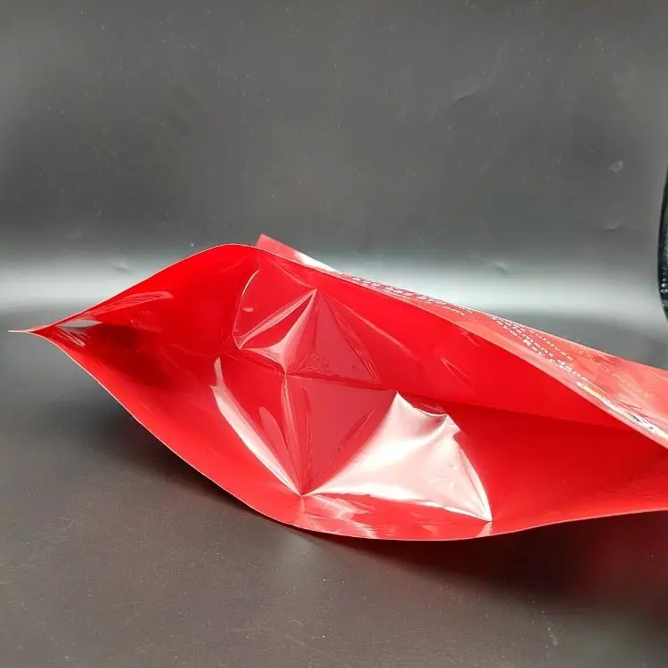 Personalised printed ziplock rotisserie roasted chicken packaging bag roasted grilled chicken stand up pouch with handle