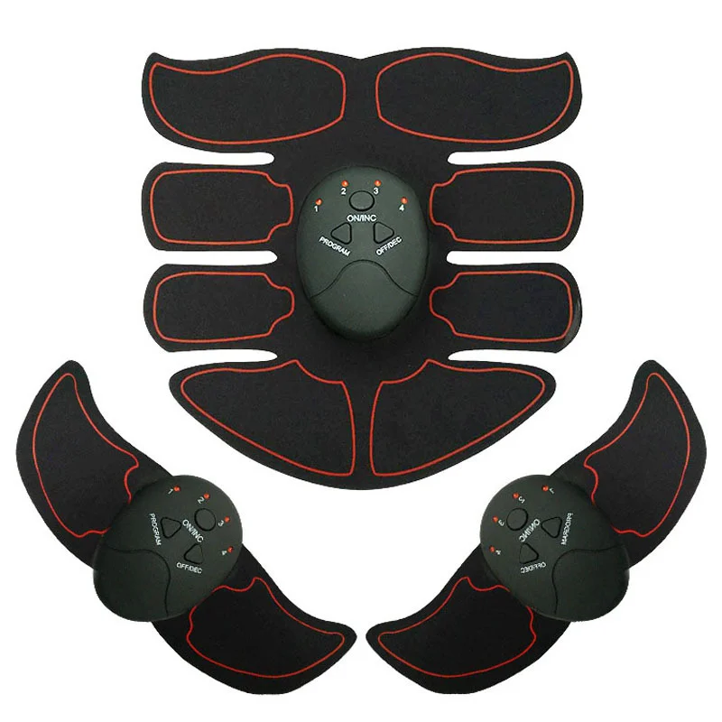 
8-pack smart home fitness body toning belt ems abdominal ab abs muscle stimulator 