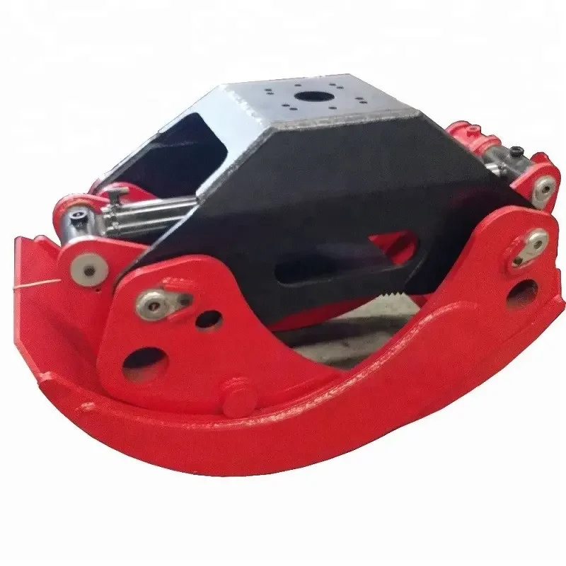 Forestry grab /atv log trailer with grapple/mini excavator log rotating grapple