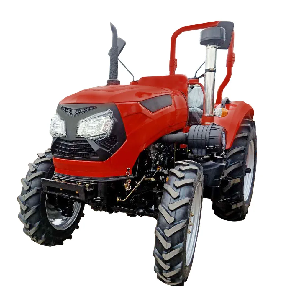 Mini Tractor Farming With Front End Loader Tractors Trucks Lawn Mower Small 4 Wheel Tractor