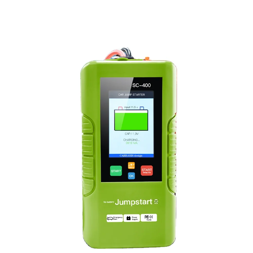 Заменить C158 новое автомобильное пусковое устройство 3 в 1 power bank SC-400 супер конденсатор с алюминиевой крышкой аварийный запуск питания для автомобиля