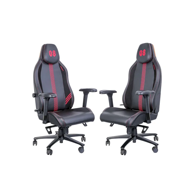 Custom Personalized High End Leather Ergonomic Reclining Swivel Computer Carbon Fiber Gaming Chair