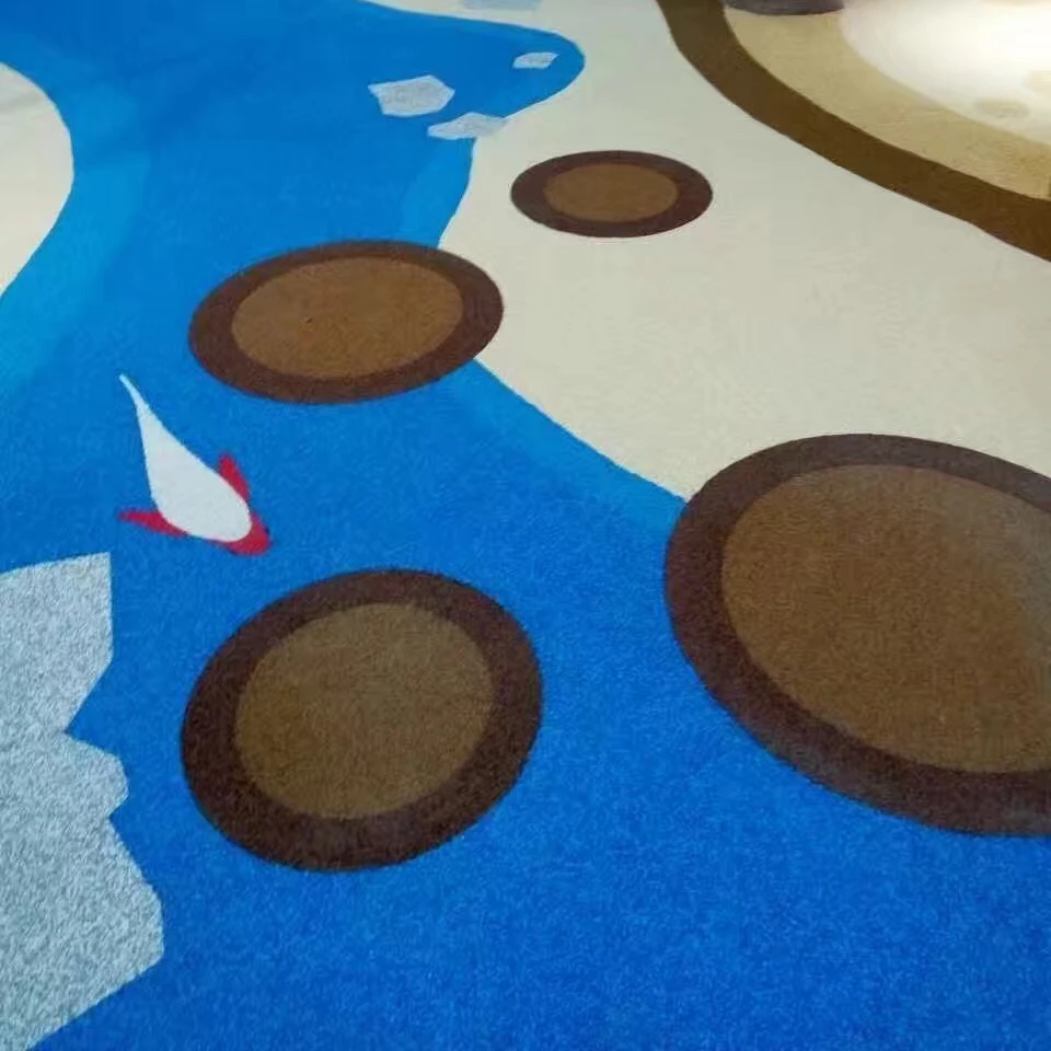 Уличная детская площадка с хорошими гранулами EPDM и полиуретановым клеем