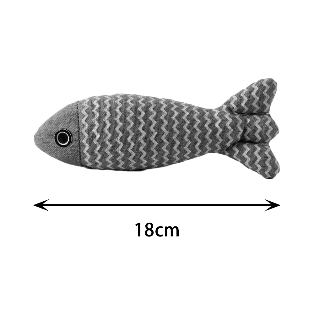 2024 Interactive Cat Toy Fish Soft Cat Toys With Catnip for Indoor Cats