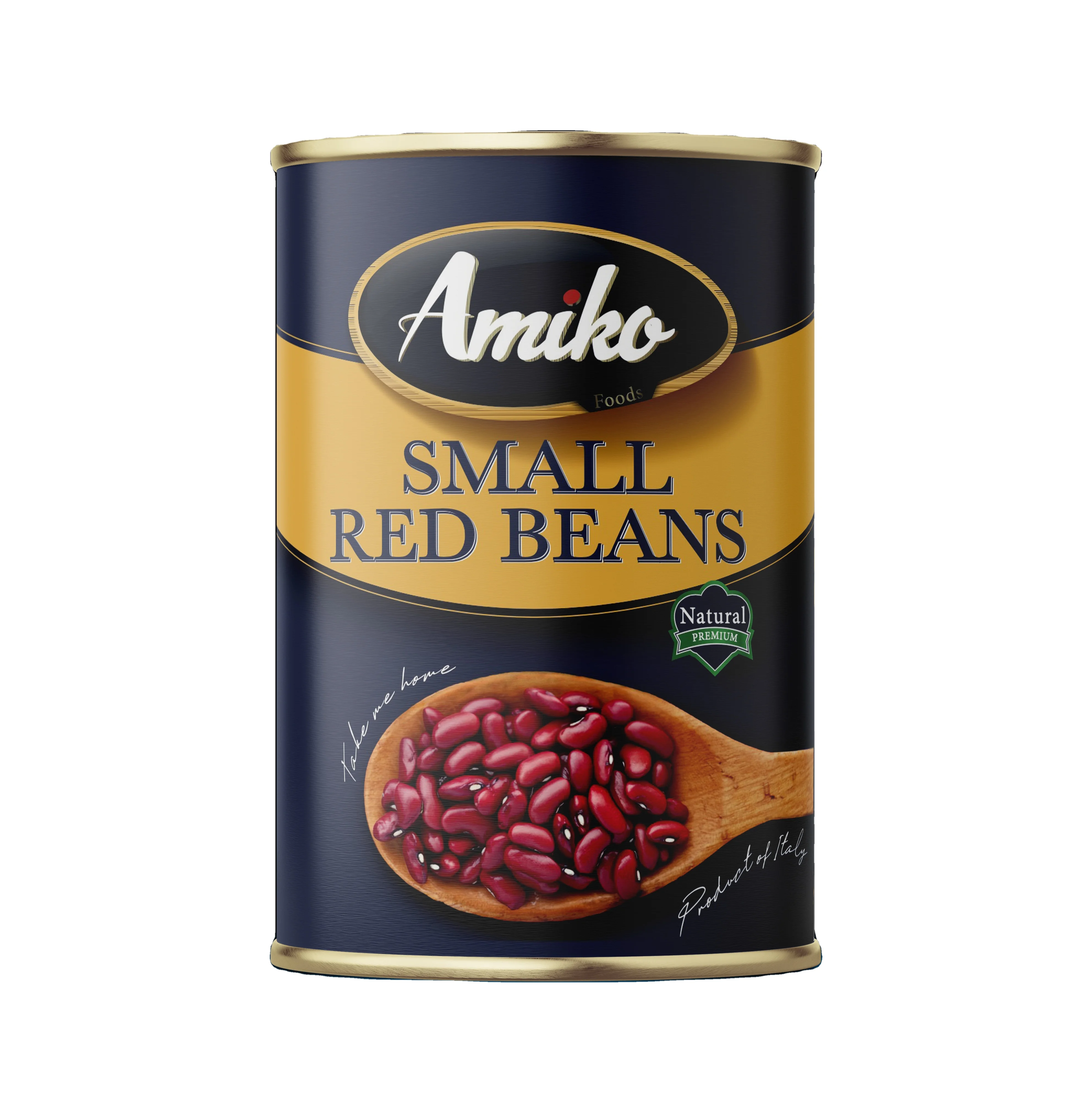 Italian product Small Red Beans 0.4 Kg Easy Open Lid or Normal Lid 400g, Shelf Life 36 months