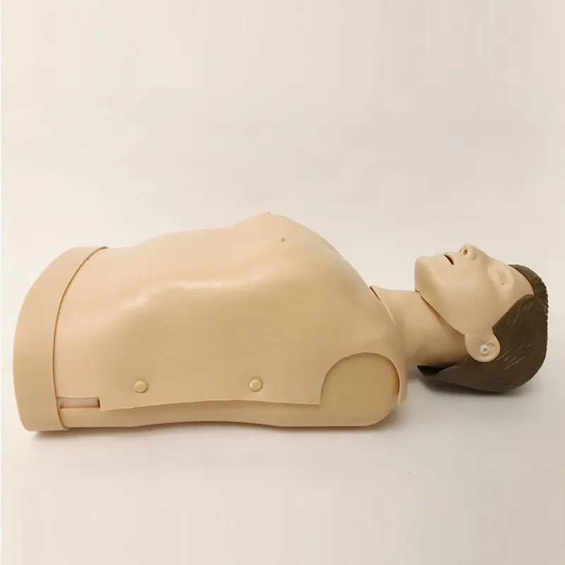 Medical Emergency Training Used Simple Human Half Body CPR Training Manikin 185