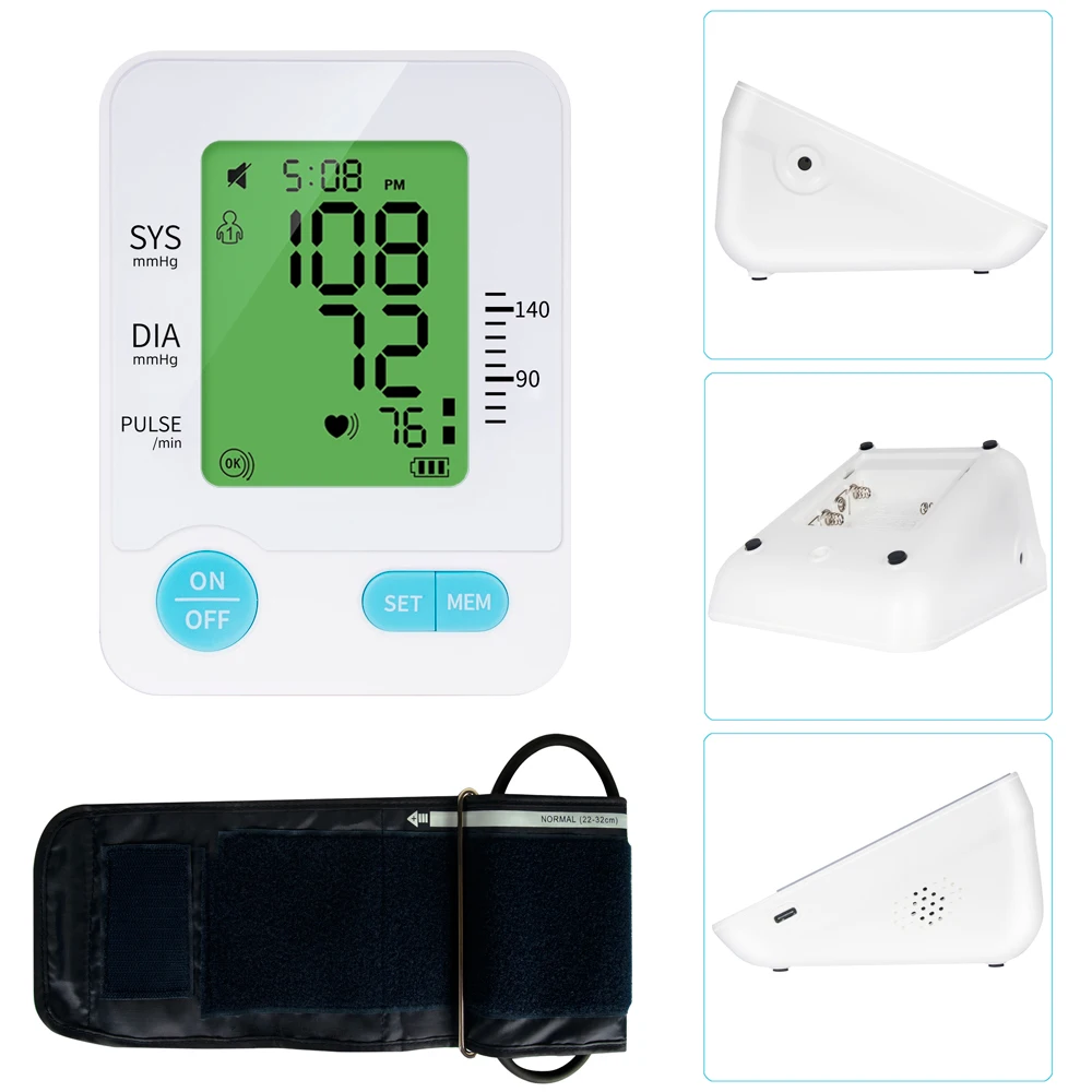 
Fully automatic measure BP monitor digital blood pressure monitor with large cuff blood meter machine 