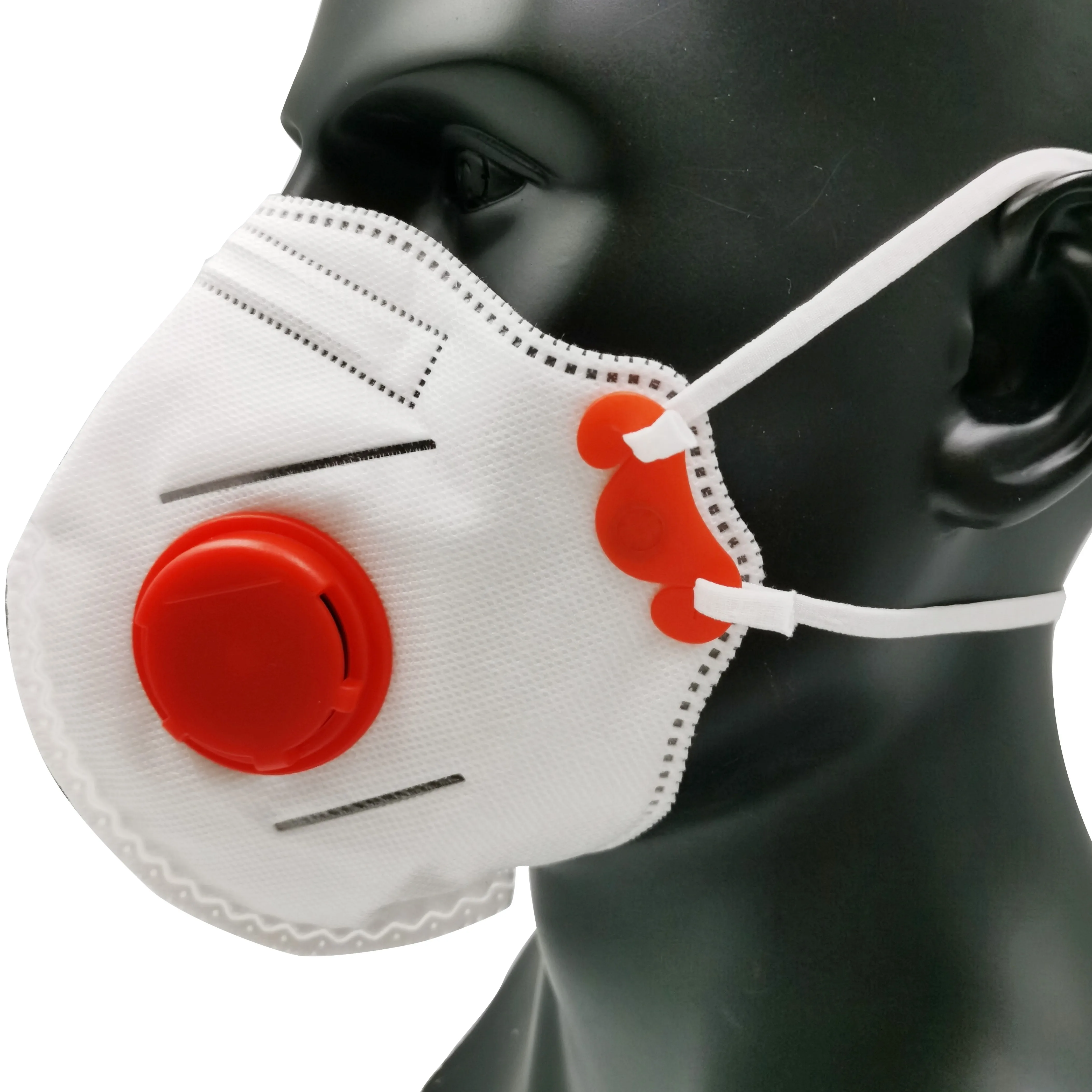 ShineYa EU Whitelist PM2.5 EN149 CE P3 FFP3 NR Particulate Respirator Masks Masques Maschera With Valve