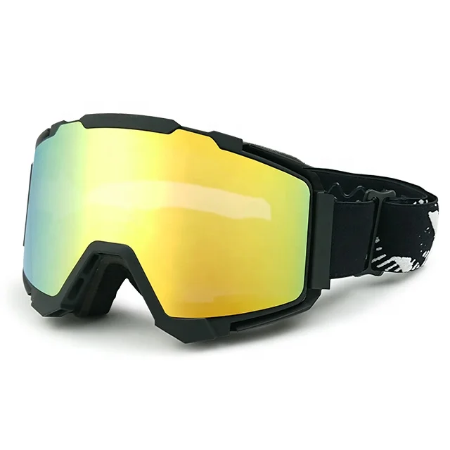 New Arrival sports wholesale custom toric lens snow goggles anti fog ski glasses magnetic snowboard goggles