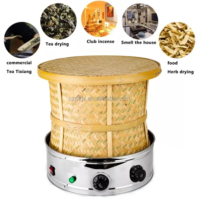 Home Time Control Tea Drying Roasting Machine Mini Baking Dryer Tea Bakery Roaster Machine