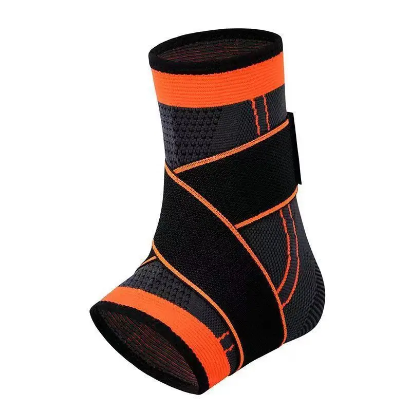 1PC Adjustable Compression Bandage Ankle Support Ankle Brace Elastic Ankle Strap Protector Fitness Sport Gym Stabilize Ligaments