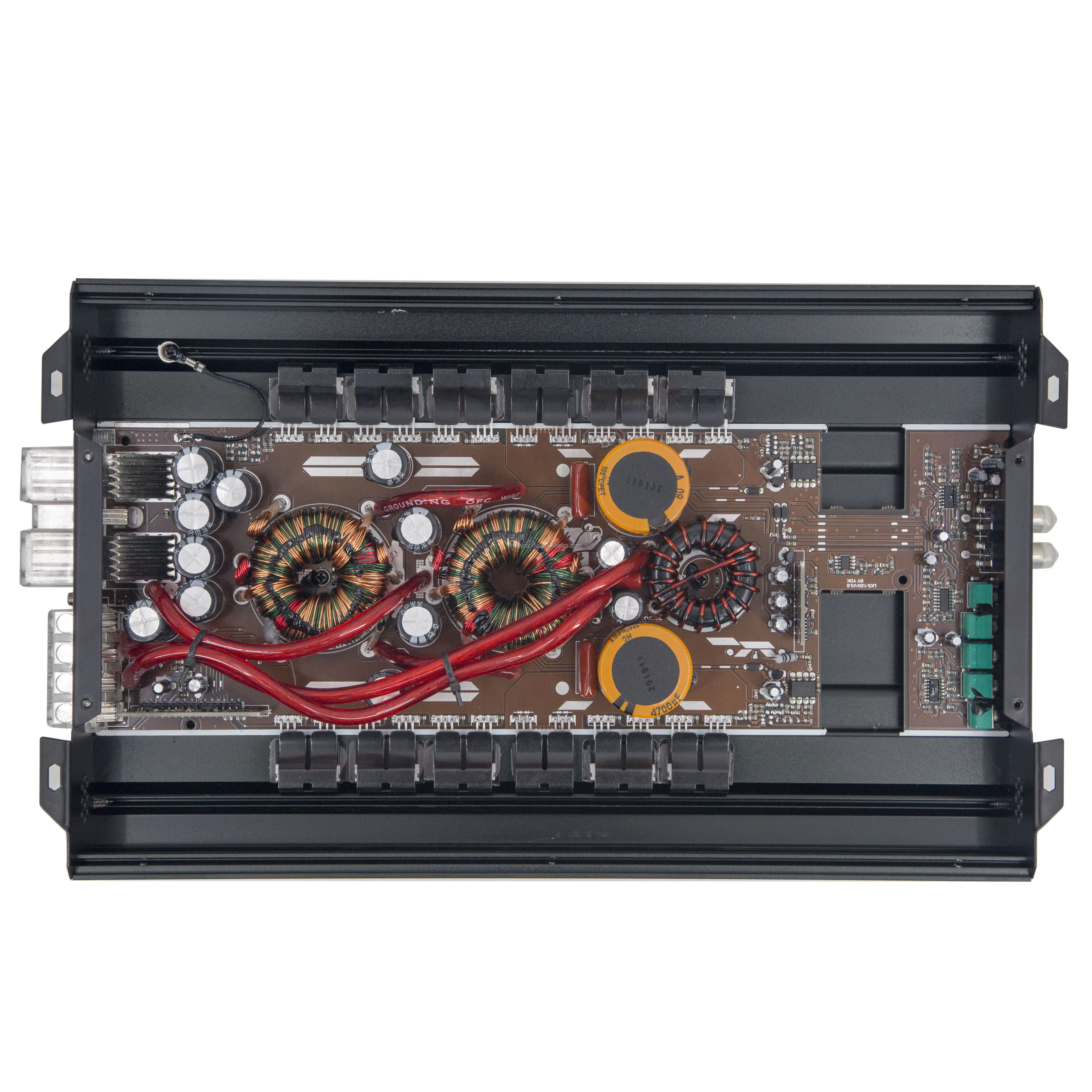 HUIYIN D1500 Car Amplifier 1500W Class D Monoblock Amplifiers Car Amplifier Audio Play Music 1ohm 2ohm 4ohm